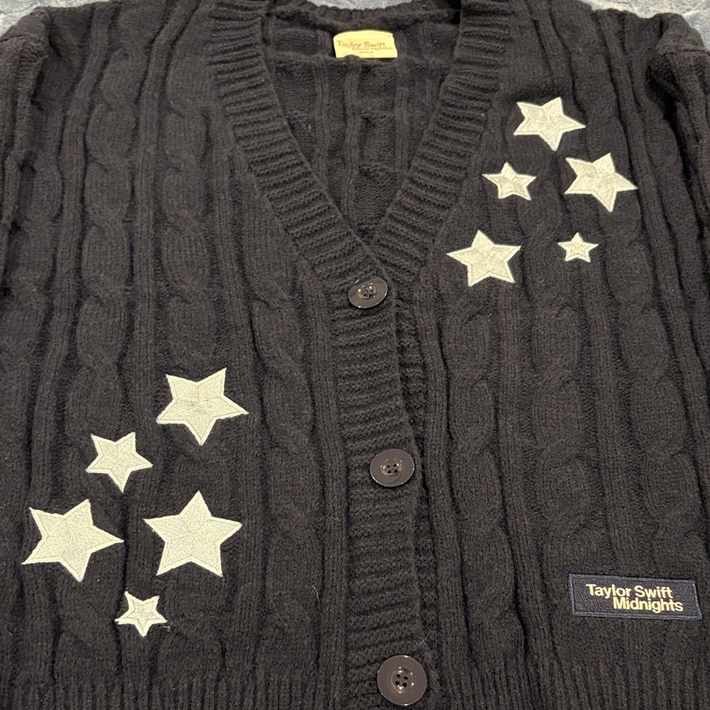 Taylor Swift Midnights Cardigan Size M/L - Picture 5 of 13